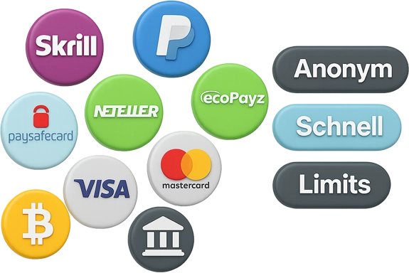 Alternativen zu PayPal für Spielautomaten