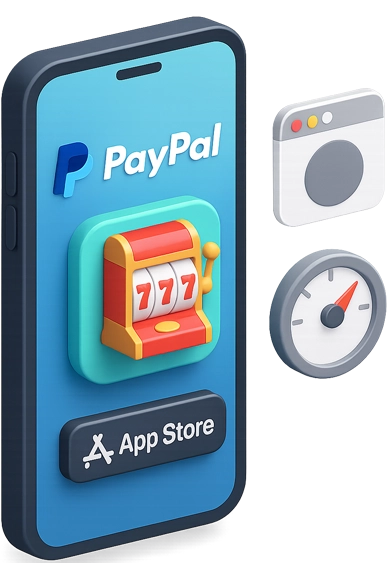 Mobiles Erlebnis auf PayPal-Slots
