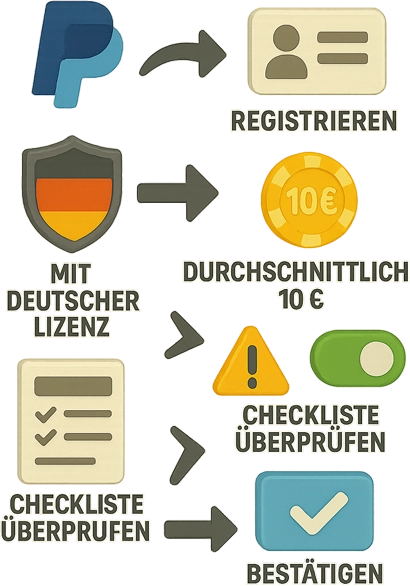 So zahlen Sie beim Spielen an Slots über PayPal ein und aus